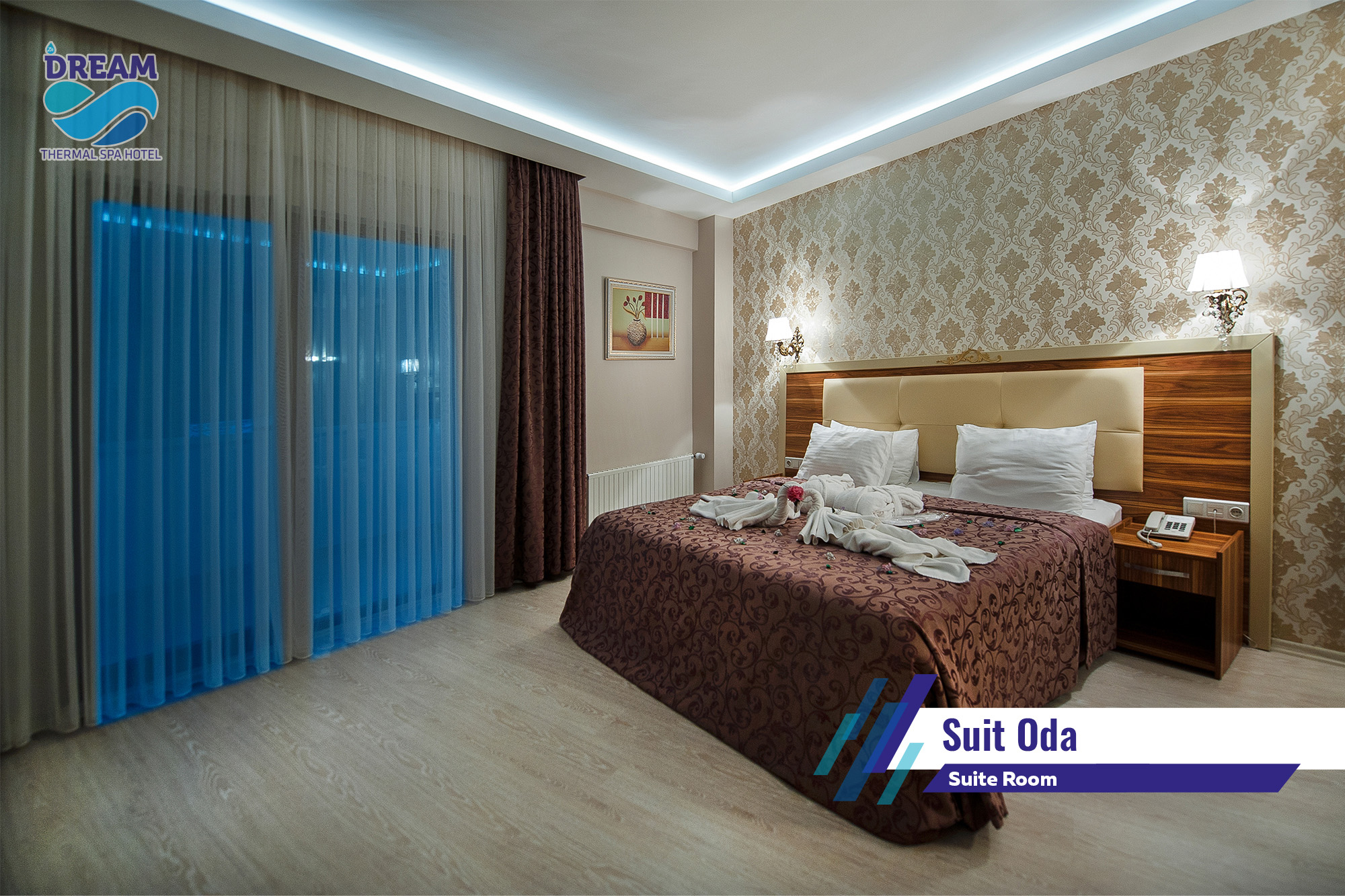 Almero Termal Spa Hotel Jakuzili Suit Oda